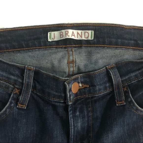 SOLD - J Brand Skinny Bella Distressed Jeans Vivid - Picture 6 of 8